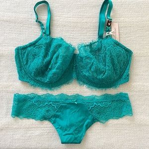 VS Wicked push up bra and panty set